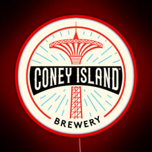 Charger l'image dans la galerie, Coney Island Brewery RGB neon sign red