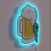 Charger l'image dans la galerie, Add a touch of fun with colorful neon beer decor.