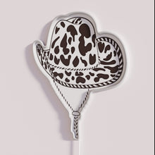 Charger l'image dans la galerie, Vibrant RGB cowboy hat neon decor lighted wall art sign