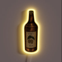 Charger l'image dans la galerie, Eye-catching RGB neon sign for craft brewery aesthetic enthusiasts outside.