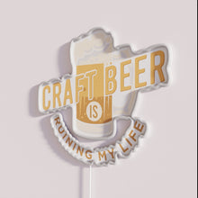 Charger l'image dans la galerie, Fun Neon Sign for Breweries, Bars, or Home Beer Enthusiasts Only