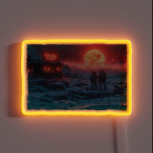 Charger l'image dans la galerie, Add cosmic flair with this colorful, customizable space-themed LED sign.