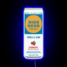 Charger l'image dans la galerie, Cranberry High Noon RGB neon sign blue