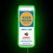 Charger l'image dans la galerie, Cranberry High Noon RGB neon sign green