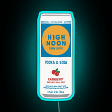 Charger l'image dans la galerie, Cranberry High Noon RGB neon sign lightblue