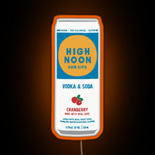 Charger l'image dans la galerie, Cranberry High Noon RGB neon sign orange