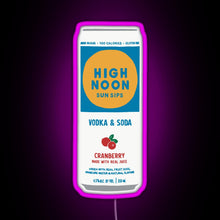 Charger l'image dans la galerie, Cranberry High Noon RGB neon sign  pink