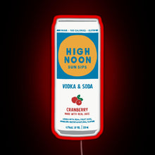 Charger l'image dans la galerie, Cranberry High Noon RGB neon sign red
