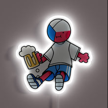 Charger l'image dans la galerie, Czech Handmade Multicolor Neon Sign with RGB Color LED Lighting