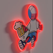 Charger l'image dans la galerie, Handmade Czech Made Neon Sign with Vibrant RGB Color Accent