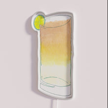 Charger l'image dans la galerie, Vintage inspired Dark & Stormy cocktail themed LED neon sign