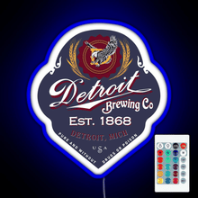 Charger l'image dans la galerie, Detroit Brewing Company RGB neon sign remote
