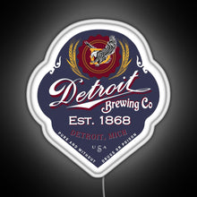 Charger l'image dans la galerie, Detroit Brewing Company RGB neon sign white