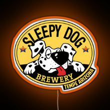 Charger l'image dans la galerie, Dog Brewery Logo RGB neon sign orange