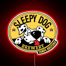 Charger l'image dans la galerie, Dog Brewery Logo RGB neon sign red