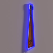 Charger l'image dans la galerie, Vintage Mexico-inspired tequila branding with vibrant neon RGB lighting effects.