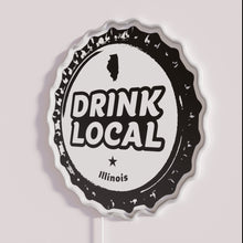 Charger l'image dans la galerie, Illinois Craft Beer Fan Decorative Neon Sign for Home Bars