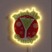 Charger l'image dans la galerie, Cheer up Grinch with this fun Christmas RGB neon light.