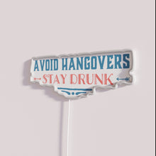 Charger l'image dans la galerie, Neon drink up sign with colorful RGB LED lighting design