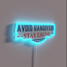 Charger l'image dans la galerie, Vibrant RGB neon drink station sign adds fun ambiance instantly