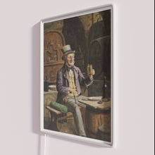 Charger l'image dans la galerie, Vibrant Neon Sign with Drinking Beer and Painting Design RGB