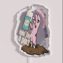 Charger l'image dans la galerie, Add retro ambiance with 'Dyin fer a pint' RGB neon lighting.