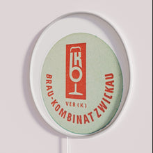 Charger l'image dans la galerie, Vintage East German Beer Bar Decor with RGB Neon Accents