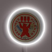Charger l'image dans la galerie, Vibrant RGB Neon Sign for Retro East German Beer Enthusiasts