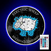 Charger l'image dans la galerie, Electric Sheep Brewing Company RGB neon sign remote
