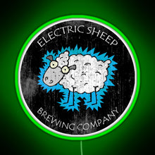Charger l'image dans la galerie, Electric Sheep Brewing Company RGB neon sign green