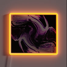 Charger l'image dans la galerie, Vibrant, short-lived, colorful glow of an electronic RBG display