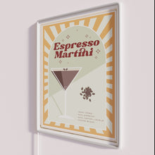 Charger l'image dans la galerie, Electric Espresso Martini Bar Neon Sign in Vibrant RGB Colors