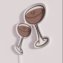 Charger l'image dans la galerie, RGB Neon Bar Sign Art: Vibrant Espresso Martini Bar Decorations