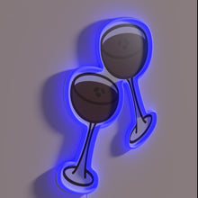 Charger l'image dans la galerie, Vibrant neon bar decor for coffee and cocktail enthusiasts