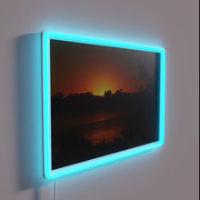 Charger l'image dans la galerie, Softly glowing evening ambiance with customizable RGB LED light design.