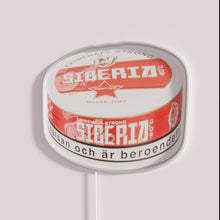 Charger l'image dans la galerie, Neon Siberian inspired snus RGB advertisement wall decoration light sign