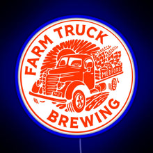 Charger l'image dans la galerie, Farm Truck Brewing RGB neon sign blue