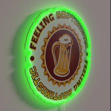 Charger l'image dans la galerie, Vibrant yellow neon wall decor for a happy mood boost.