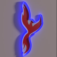 Charger l'image dans la galerie, Unique colorful Venetian-style neon sign with RGB color changing ability.