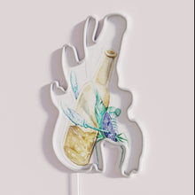 Charger l'image dans la galerie, RGB Color Changing Fuzzy Lovin' Prawn Neon Bar Sign Decor