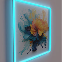 Charger l'image dans la galerie, Add vibrant floral touch to any room with colorful glow.
