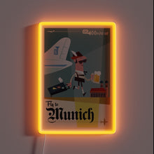 Charger l'image dans la galerie, Experience the vibrant essence of Munich with this retro travel poster.
