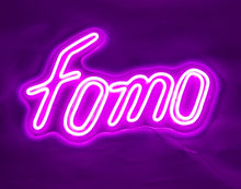 Charger l'image dans la galerie, FOMO neon sign inspired by Bored Ape Yacht Club