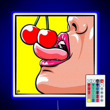 Charger l'image dans la galerie, Fruits III RGB neon sign remote