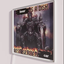 Charger l'image dans la galerie, Vibrant Neon Party Sign in Bright RGB Colors Available Today