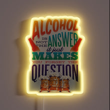 Charger l'image dans la galerie, Laugh out loud with our vibrant humorous LED room decoration.