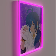 Charger l'image dans la galerie, Genshin Impact Kaeya Character Neon Sign with Color-Changing RGB Lighting