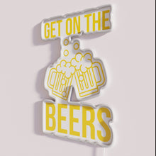 Charger l'image dans la galerie, Get on the beers with vibrant RGB neon bar decor