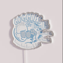 Charger l'image dans la galerie, RGB Neon Bar Sign for Goggles Brew Pub Nightlife Establishment