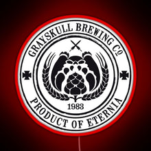 Charger l'image dans la galerie, Grayskull Brewing Company RGB neon sign red